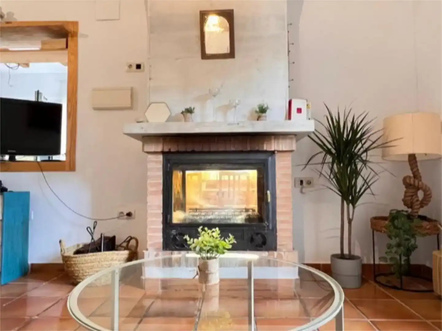 Sala de estar de Piso en venta en Aracena con Aire acondicionado, Amueblado y Balcón