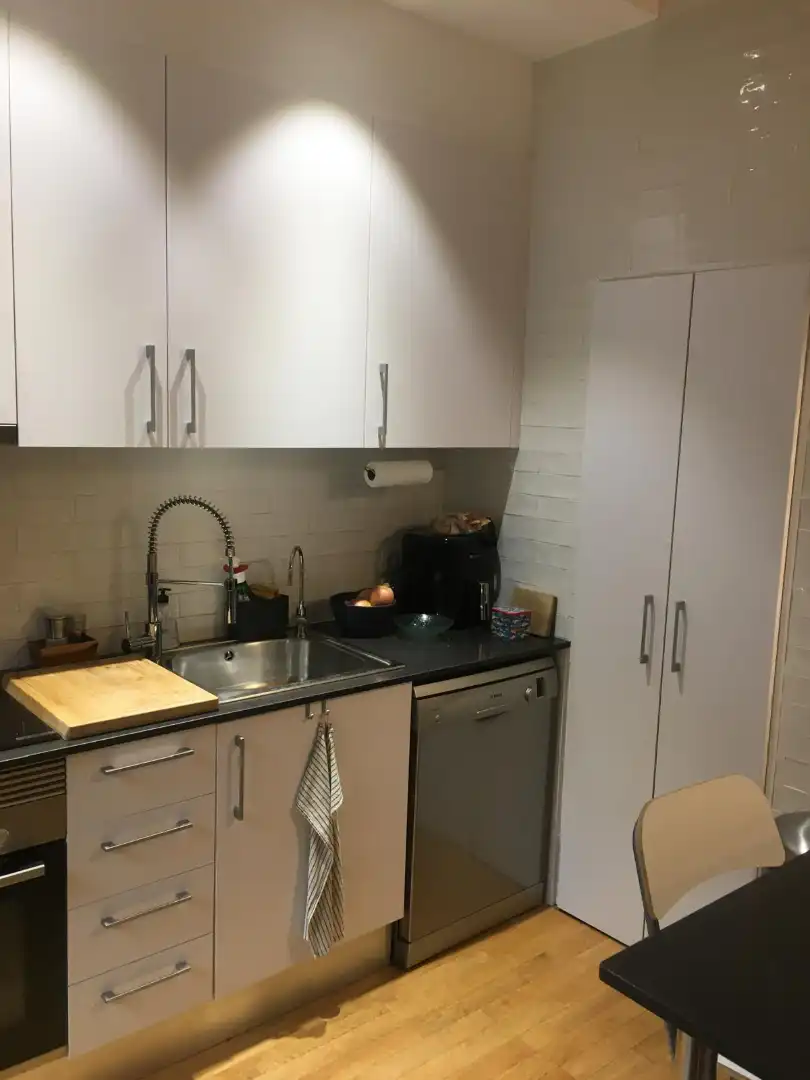 Cuina de Apartament en venda en Barcelona amb Aire condicionat, Calefacció i Parquet
