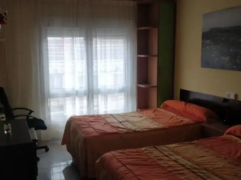 Bedroom of Flat for rent in Gijón   with Furnished
