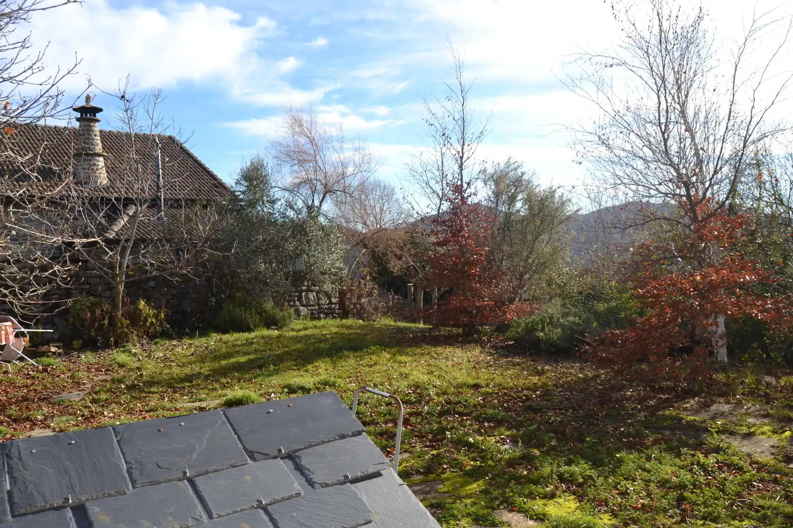 Garten von Haus oder Chalet zum Verkauf in Aisa mit Heizung und Privatgarten