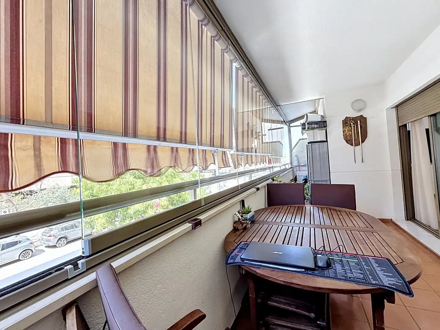Balcony of Flat for sale in Málaga  with Air Conditioner, Terrace and Oven