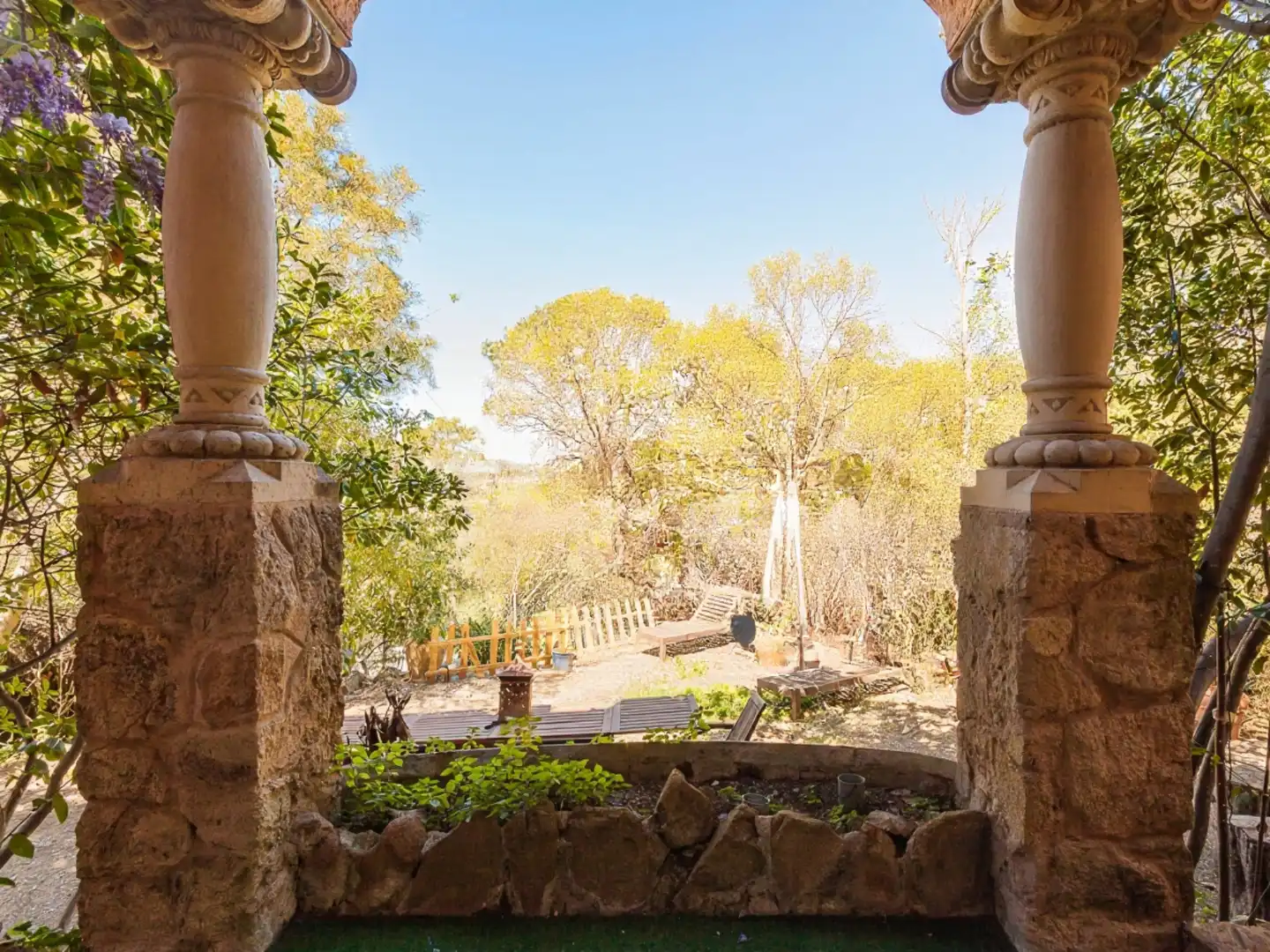 Garden of Houses for sale in Barcelona  with Heating, Private garden and Terrace