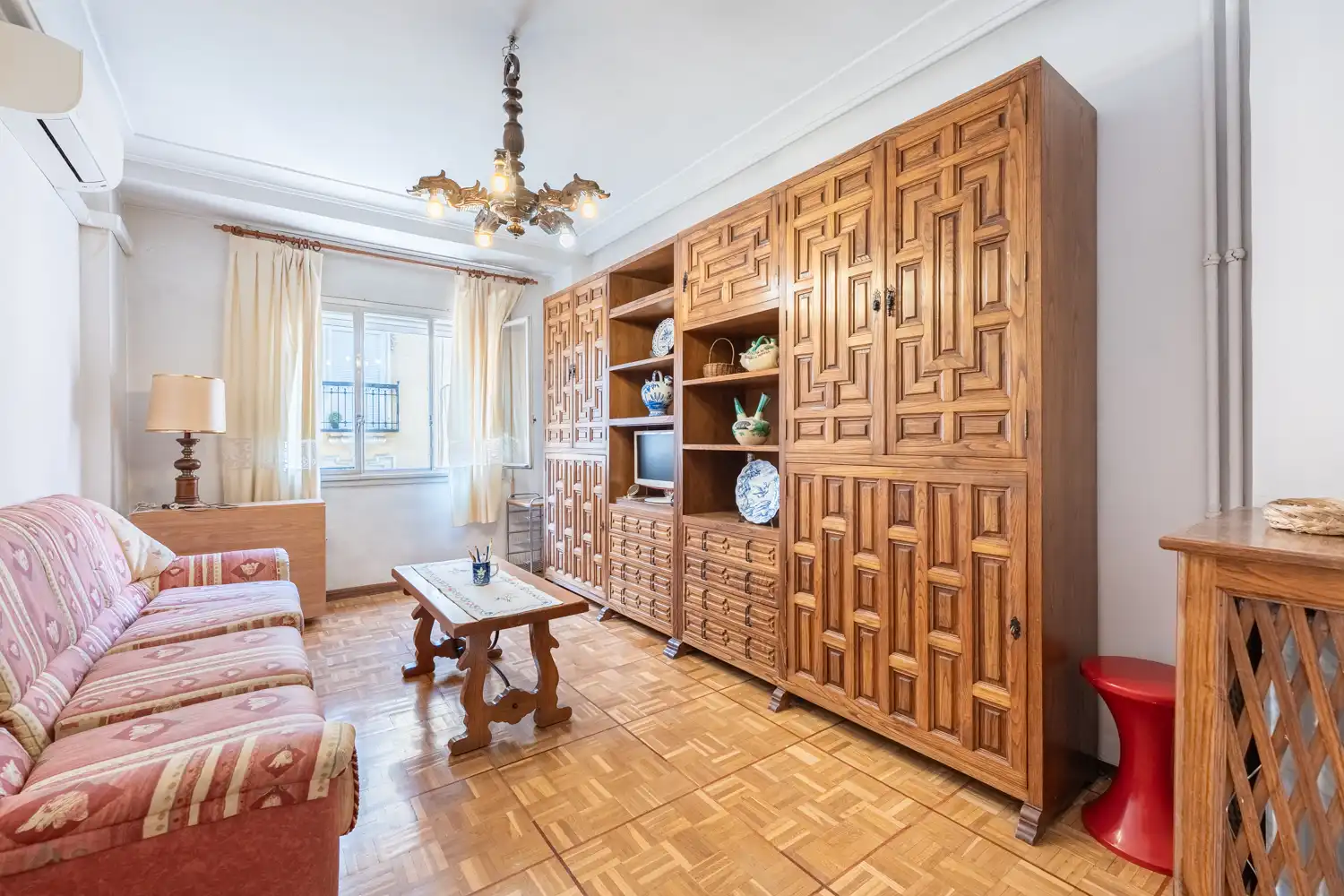Sala de estar de Piso en venta en Madrid con Terraza y Balcón