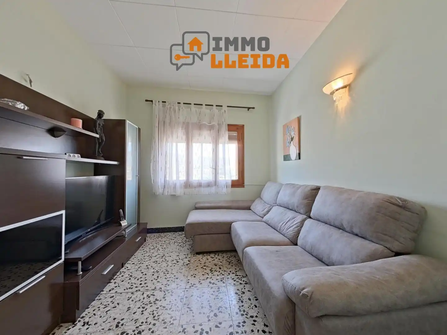 Living room of Flat for rent in Os de Balaguer  with Heating, Terrace and Storage room