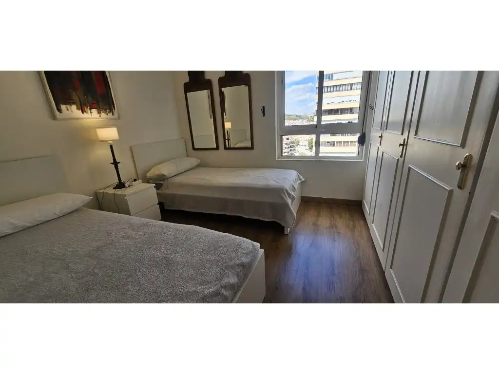 Bedroom of Flat for sale in Torremolinos  with Air Conditioner, Private garden and Terrace