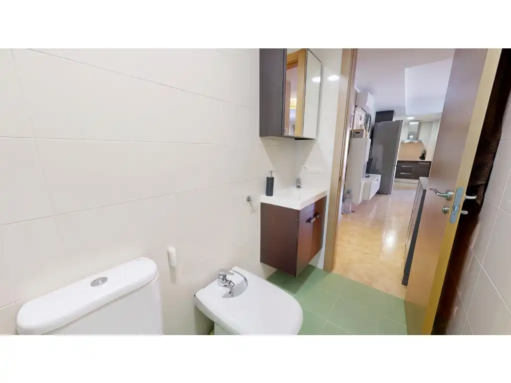 Baño de Apartamento en venta en Chilches / Xilxes con Aire acondicionado, Terraza y Amueblado