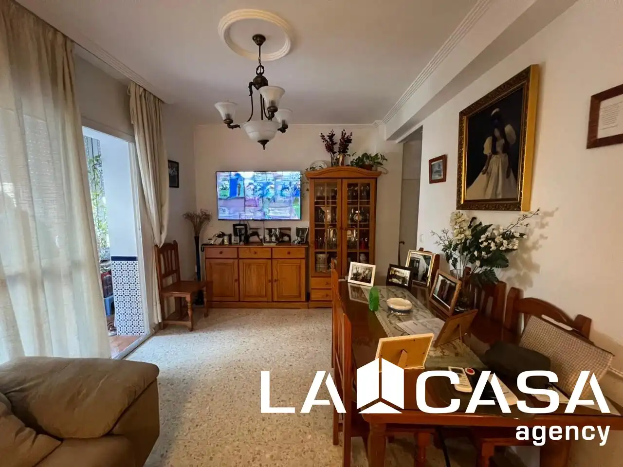 Sala de estar de Piso en venta en Dos Hermanas con Terraza