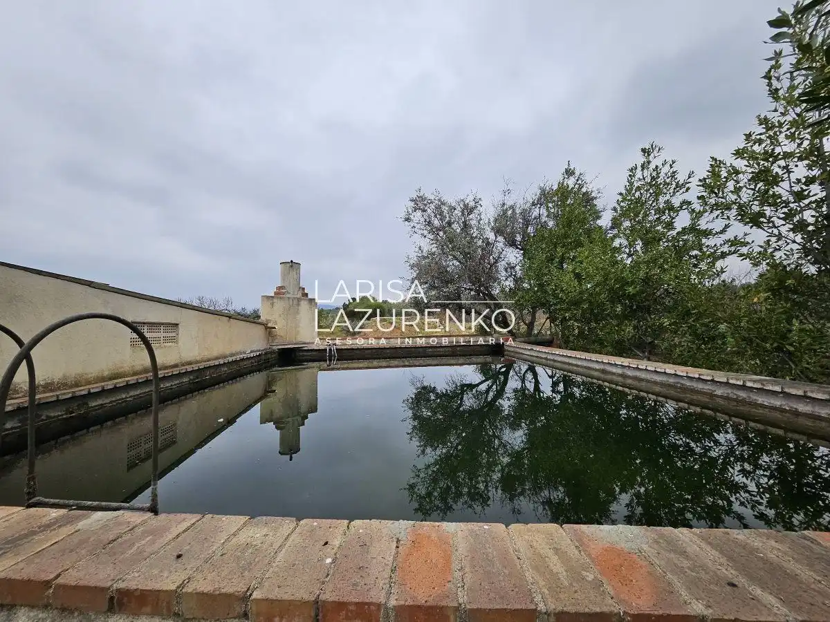 Piscina de Finca rústica en venda en Riudoms