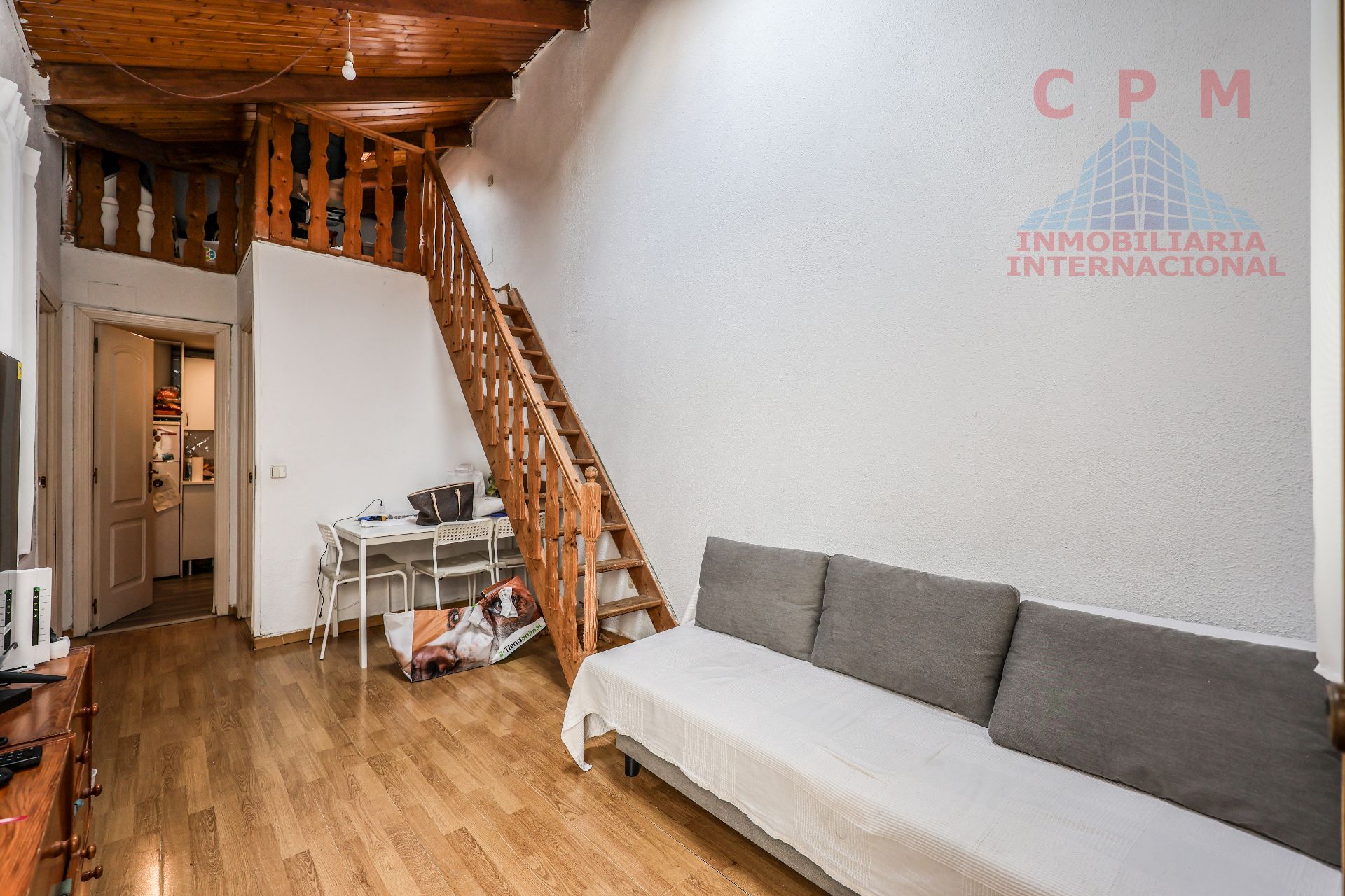 Sala de estar de Estudio en venta en  Madrid Capital con Aire acondicionado, Calefacción y Horno