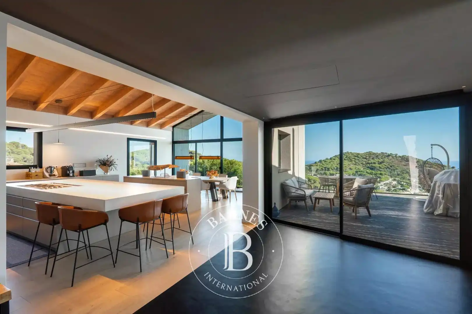 Sala de estar de Casa o chalet en venta en Cabrils, Barcelona
