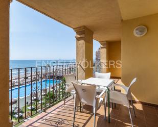 Terrace of Flat to rent in Alboraya  with Air Conditioner, Terrace and Swimming Pool