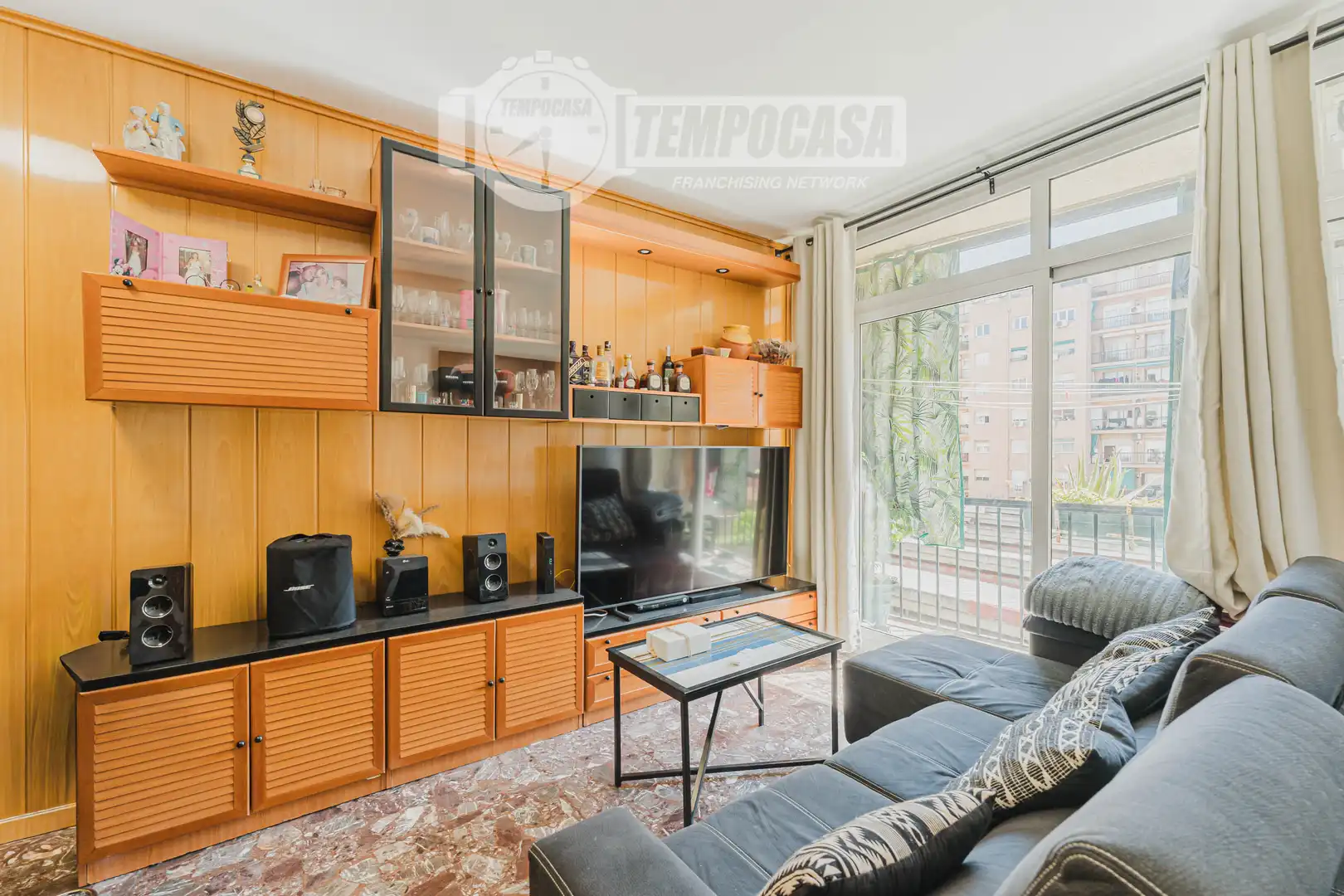 Living room of Flat for sale in Barcelona  with Air Conditioner, Heating and Balcony
