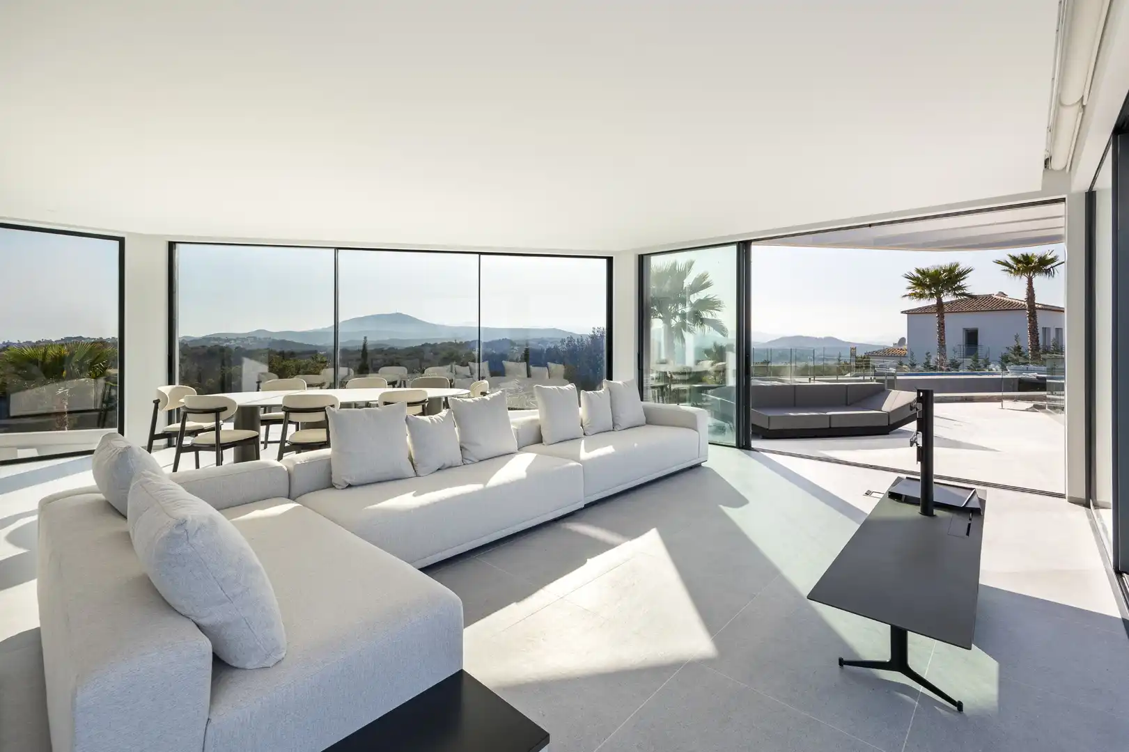 Living room of Houses for sale in Jávea / Xàbia  with Air Conditioner