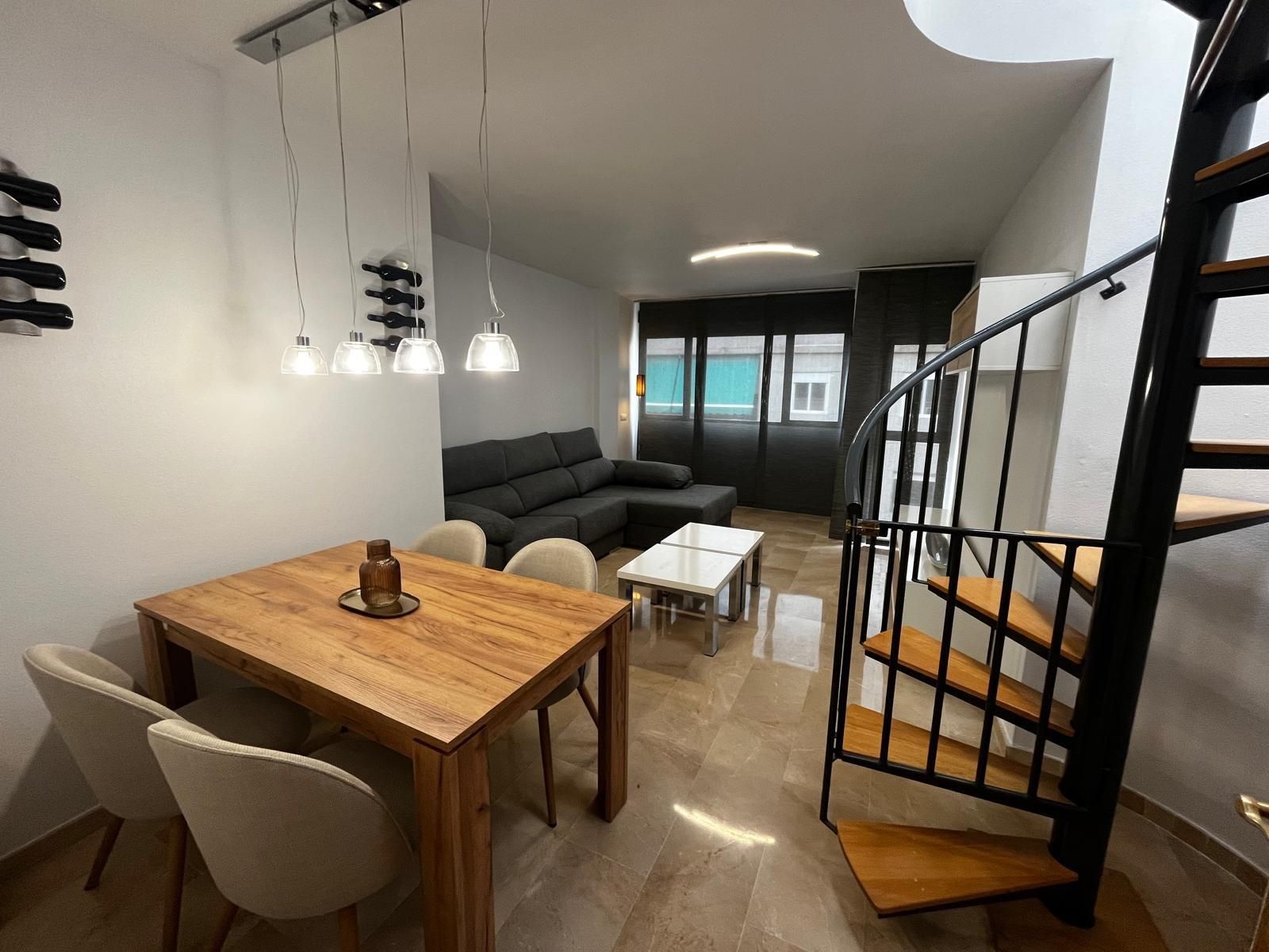 Living room of Attic to rent in Elche / Elx  with Air Conditioner and Terrace