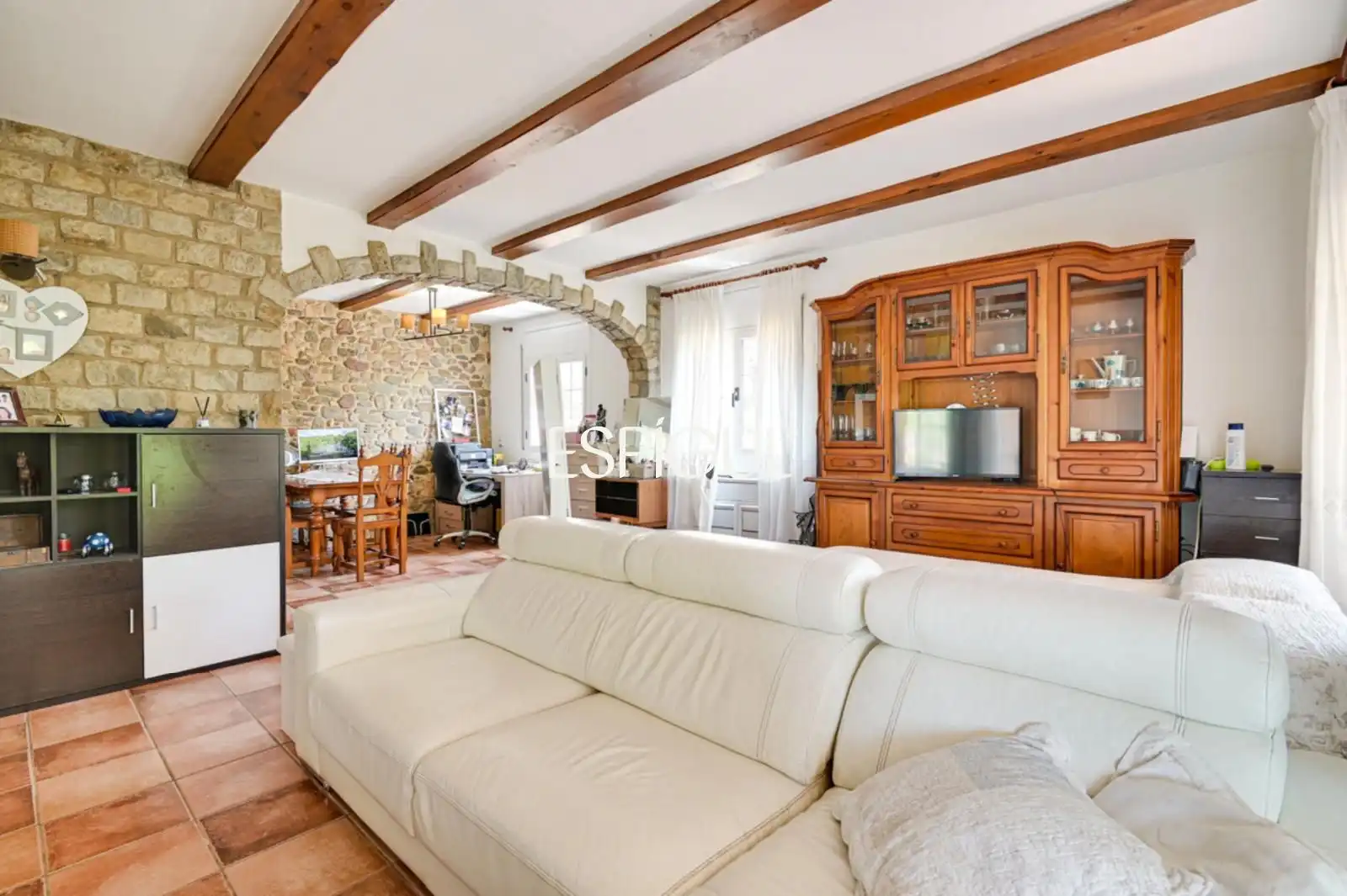 Sala d'estar de Casa o xalet en venda en Calonge i Sant Antoni amb Aire condicionat, Calefacció i Terrassa