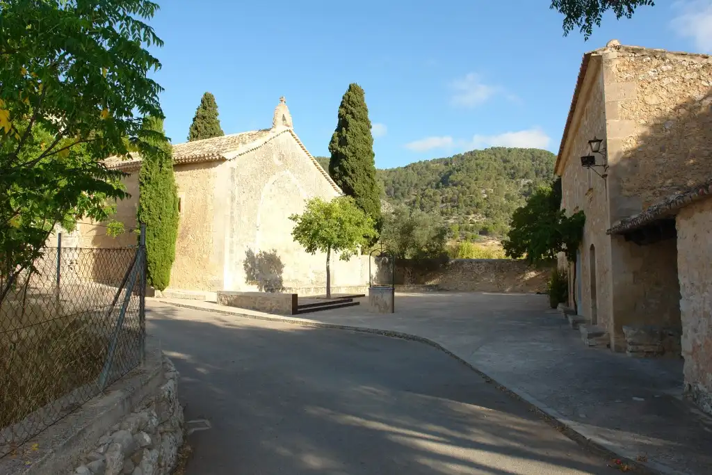 Vista exterior de Casa o chalet en venta en Campanet con Terraza