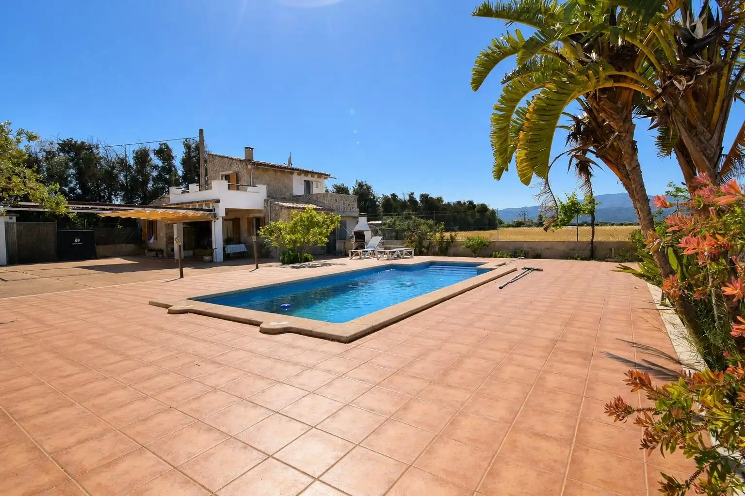 Piscina de Finca rústica de alquiler en Muro con Piscina