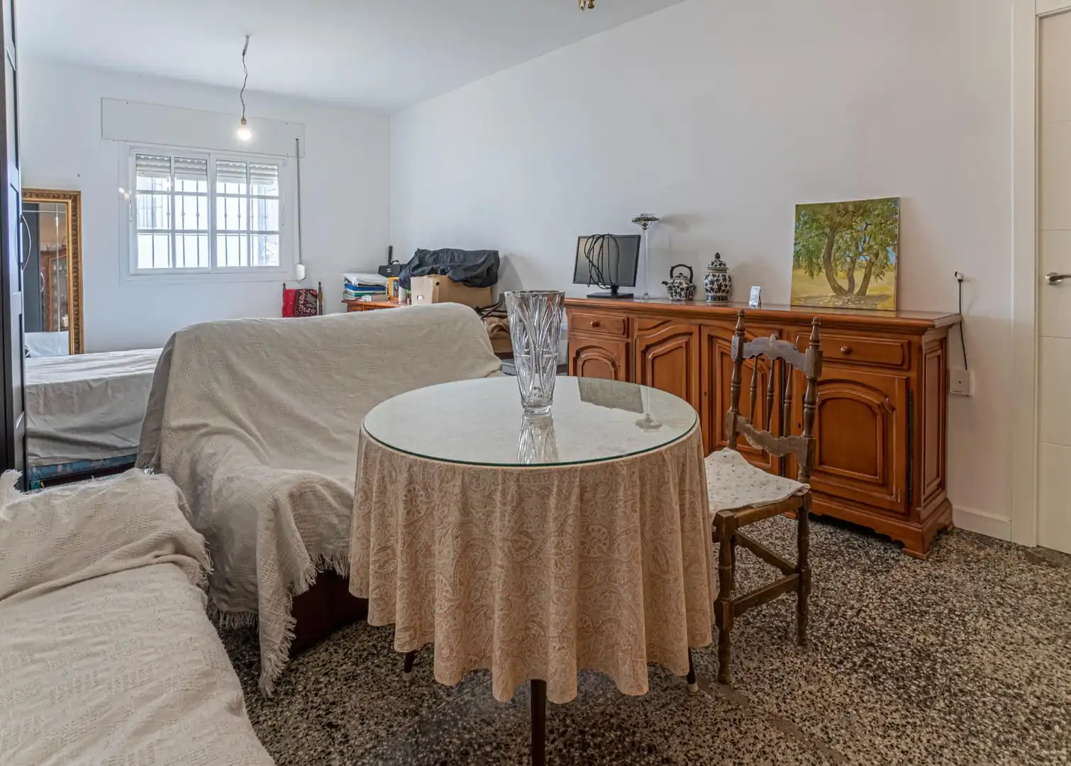 Sala d'estar de Finca rústica en venda en Málaga amb Aire condicionat, Terrassa i Traster