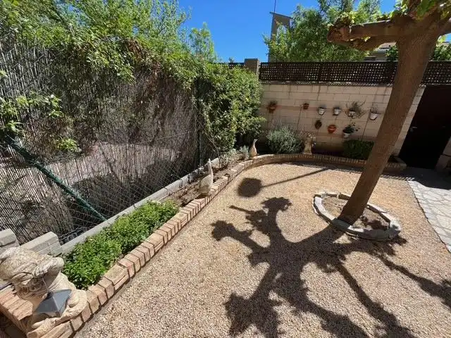 Garden of Detached homes for sale in Zaragoza  with Heating, Private garden and Terrace