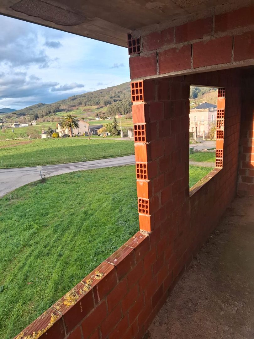 Vista exterior de Casa o xalet en venda en Lourenzá amb Jardí privat, Terrassa i Traster