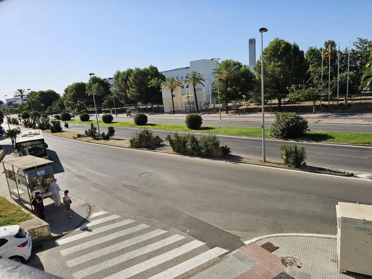 Exterior view of Flat for sale in Jerez de la Frontera  with Air Conditioner, Terrace and Furnished