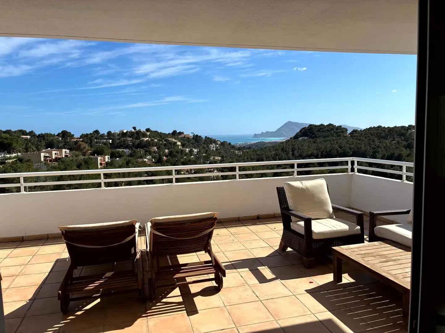 Terraza de Apartamento en venta en Altea con Aire acondicionado, Calefacción y Terraza