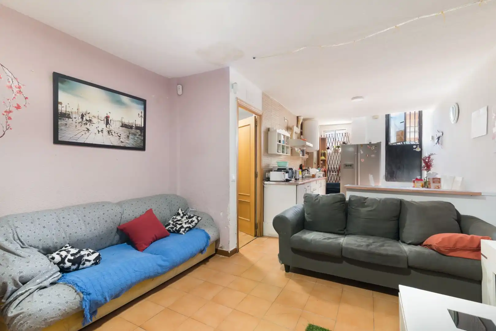 Living room of Flat for sale in Alcobendas  with Heating and Furnished