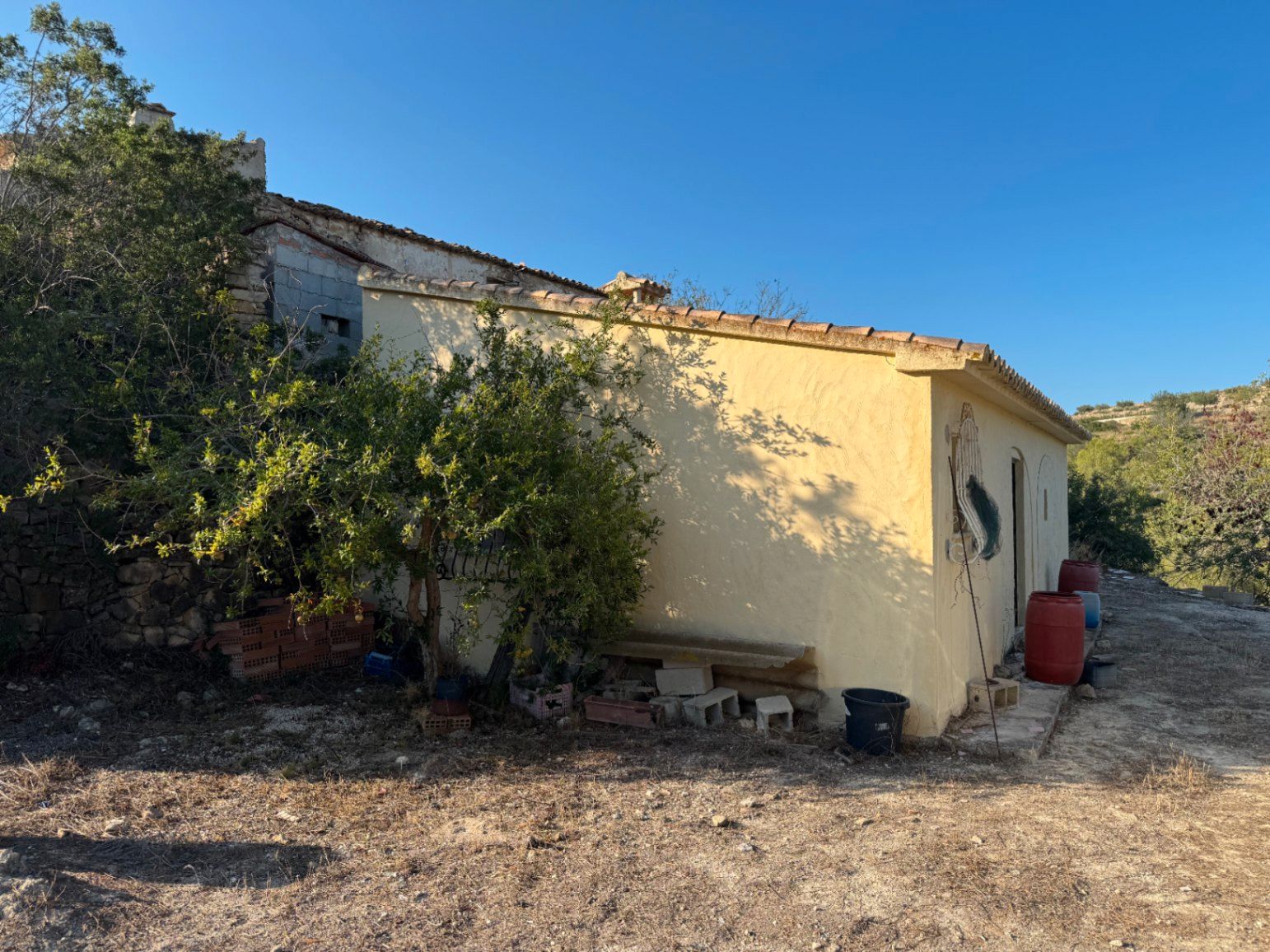 Vista exterior de Finca rústica en venda en Benissa
