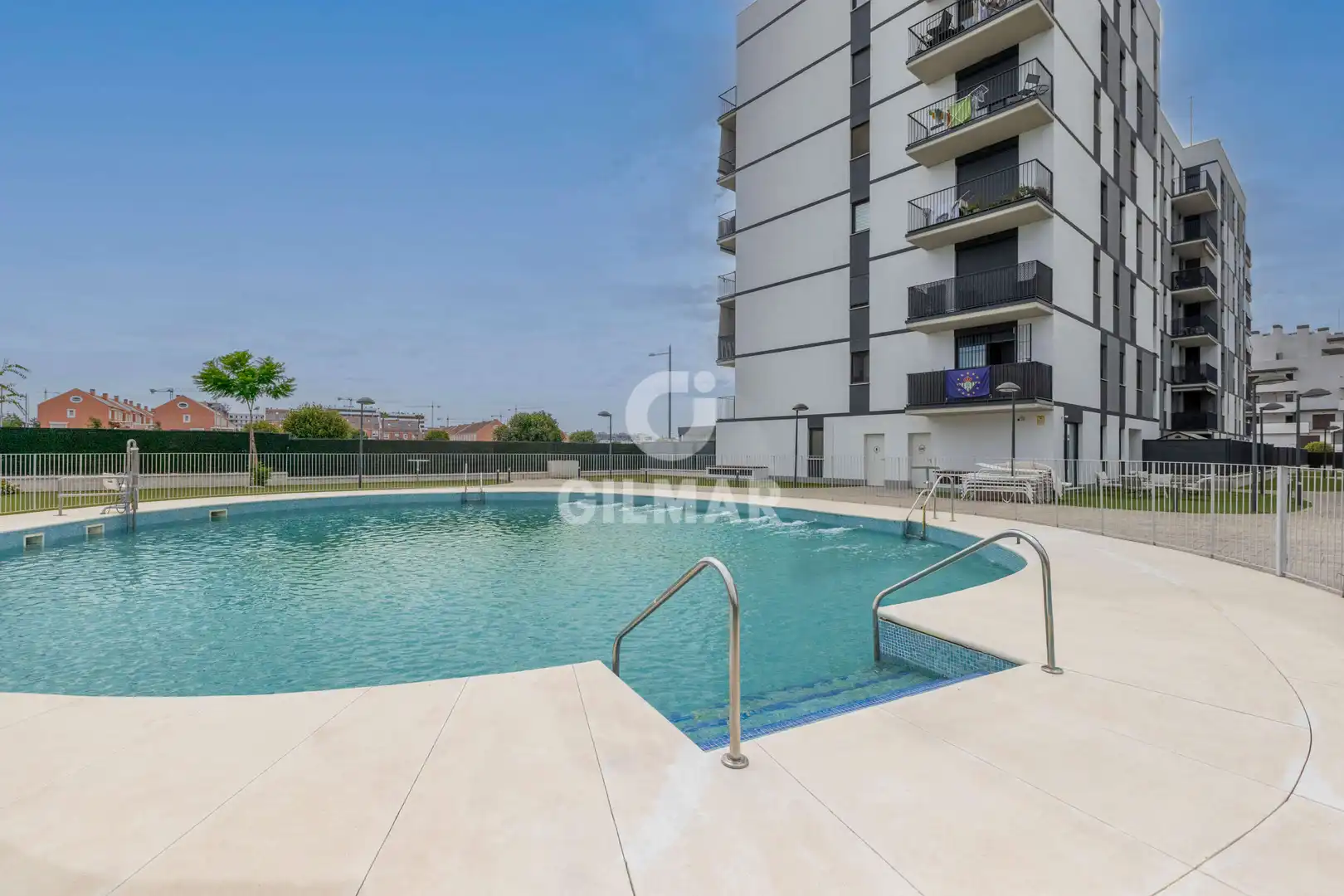 Swimming pool of Flat for sale in Dos Hermanas  with Heating, Storage room and Swimming Pool