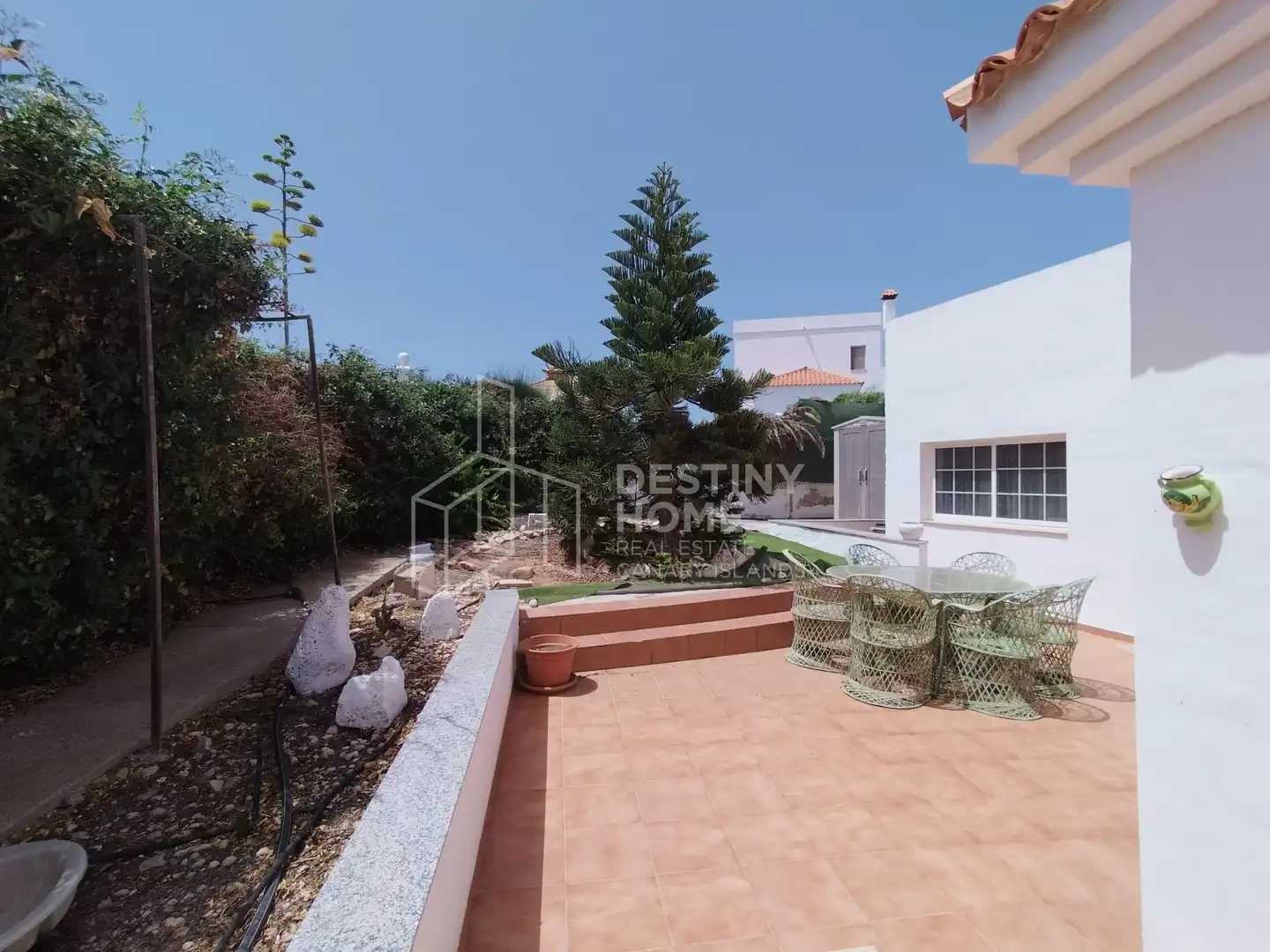 Terrassa de Casa o xalet en venda en La Oliva amb Terrassa, Piscina i Moblat
