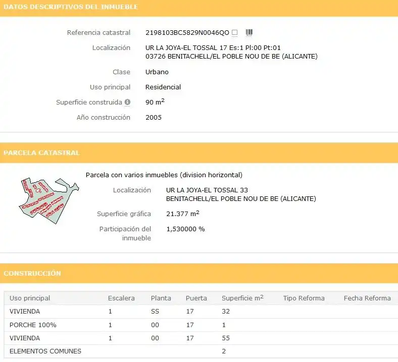 Terreno en venta en Benitachell / El Poble Nou de Benitatxell