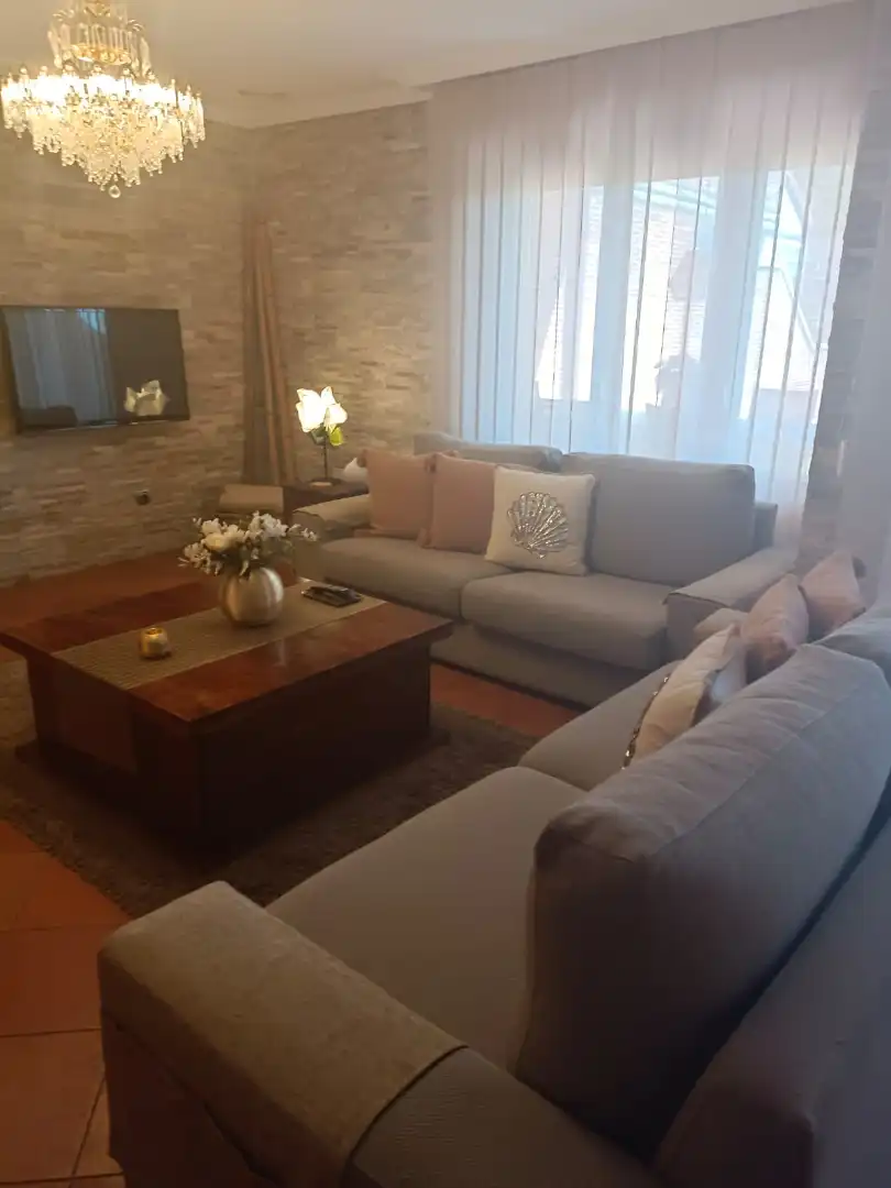 Living room of Detached homes for sale in Olmedo  with Heating, Private garden and Parquet flooring