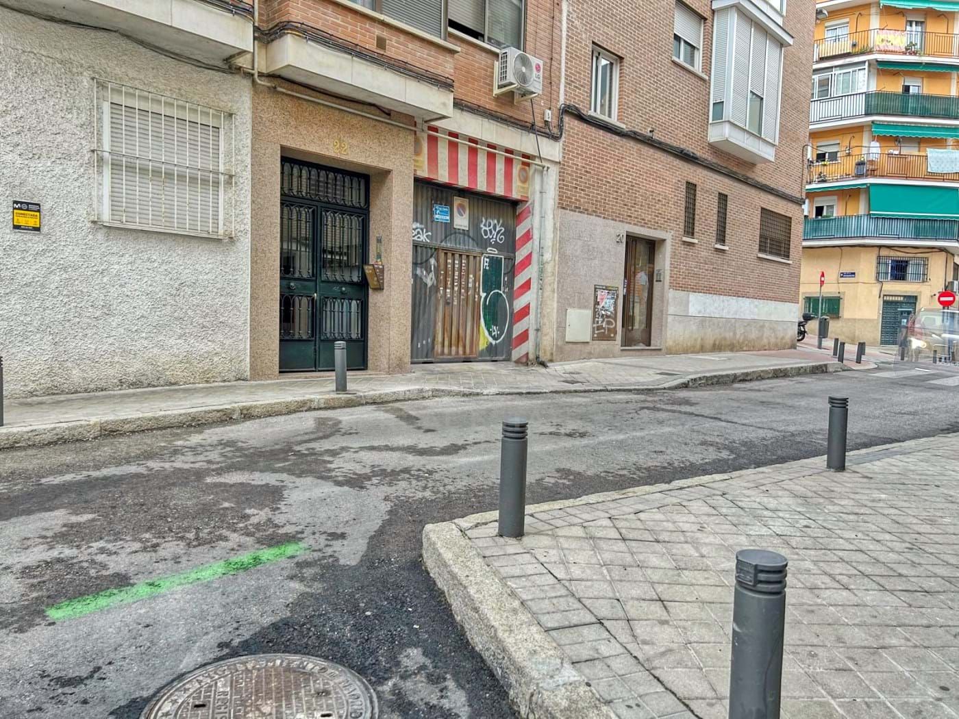 Vista exterior de Garatge en venda en  Madrid Capital