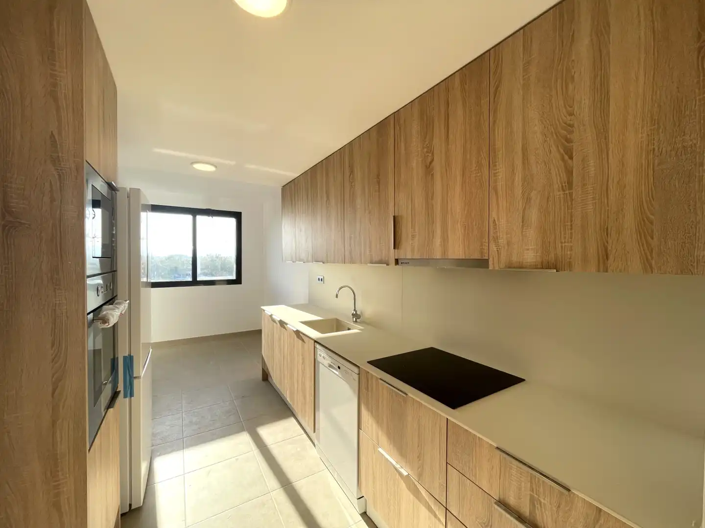 Küche von Wohnung zur Miete in Cambrils mit Klimaanlage, Heizung und Parkett