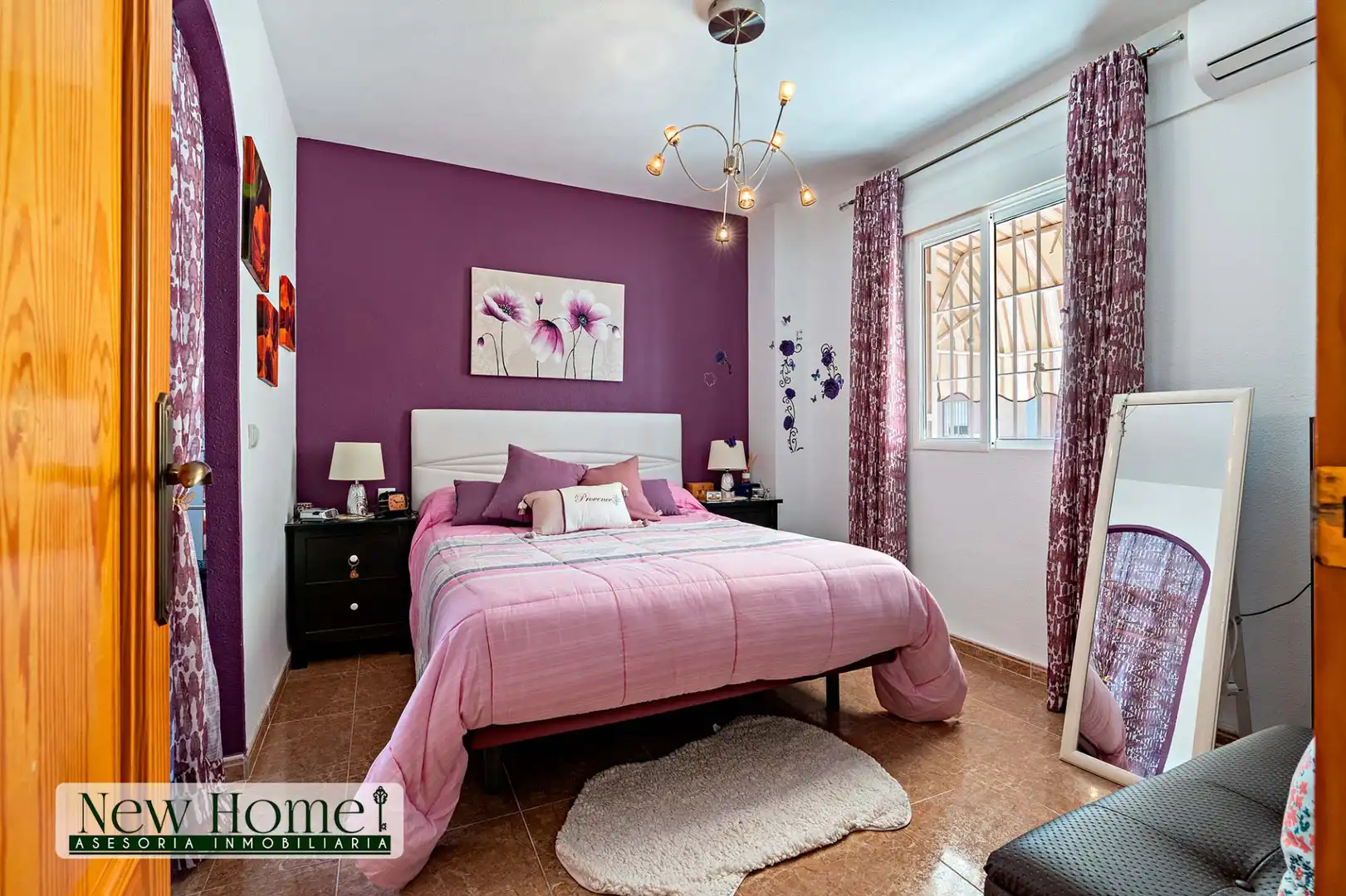 Bedroom of Detached homes for sale in Huércal de Almería  with Air Conditioner, Terrace and Furnished