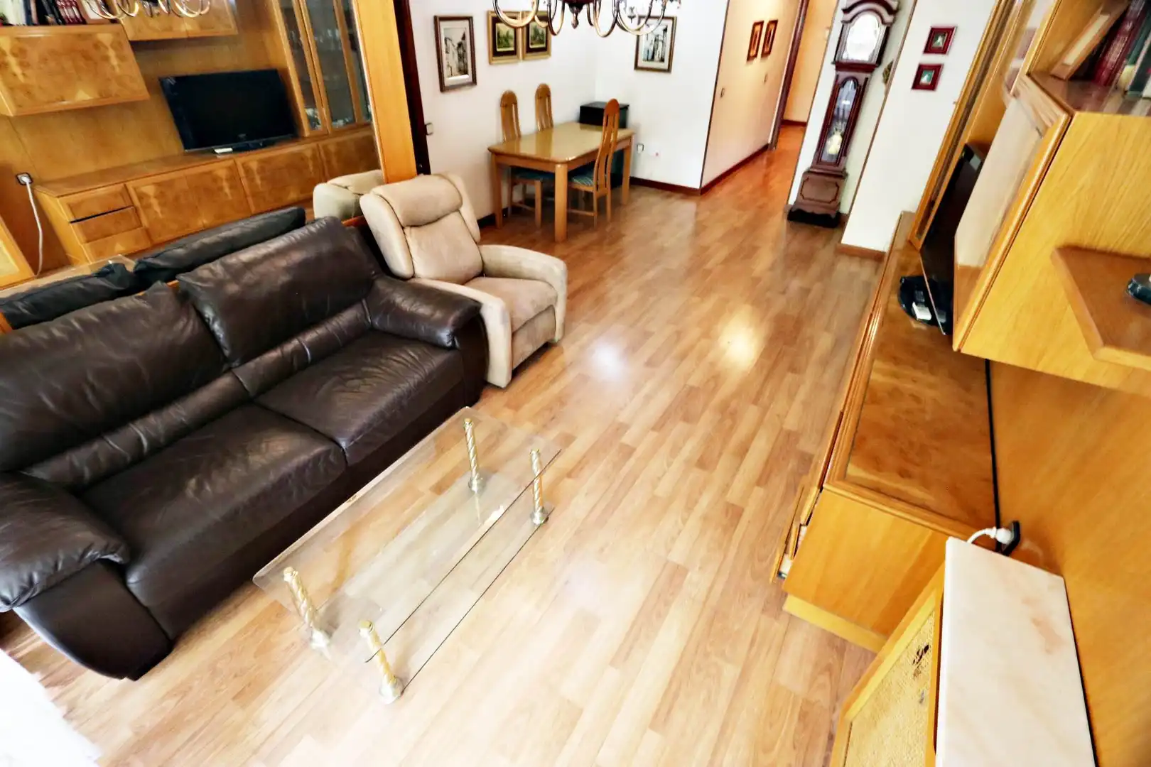 Wohnzimmer von Wohnung zum Verkauf in Getafe mit Privatgarten, Terrasse und Abstellraum