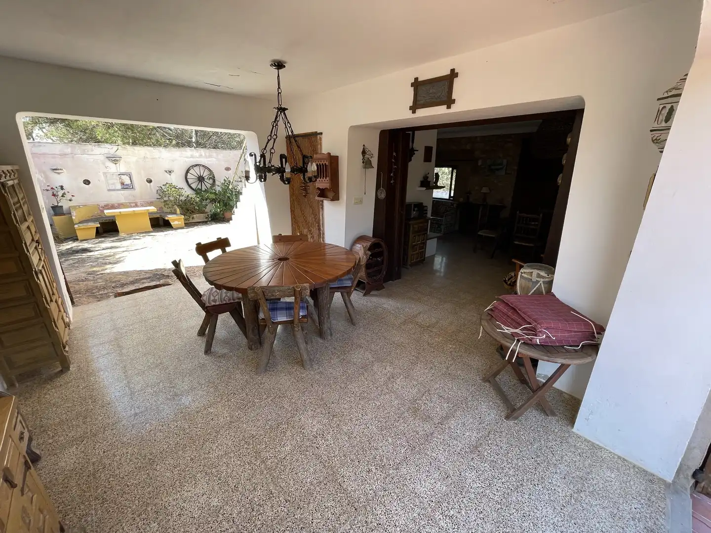 Menjador de Casa o xalet en venda en Formentera amb Jardí privat, Terrassa i Piscina