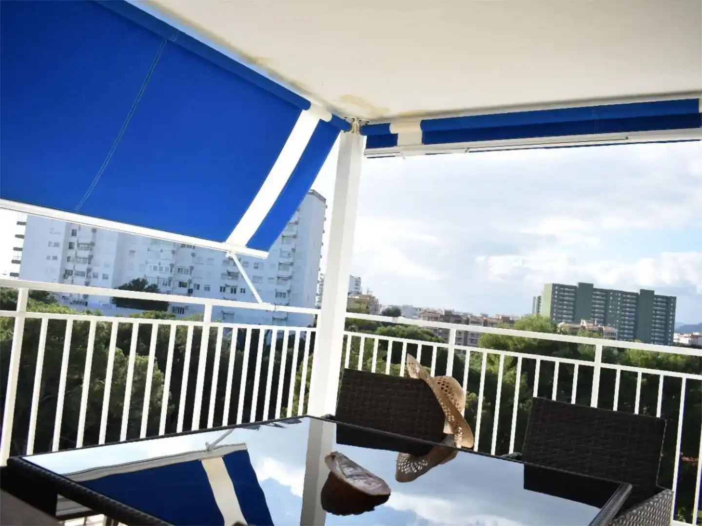 Terrassa de Apartament en venda en Benicasim / Benicàssim