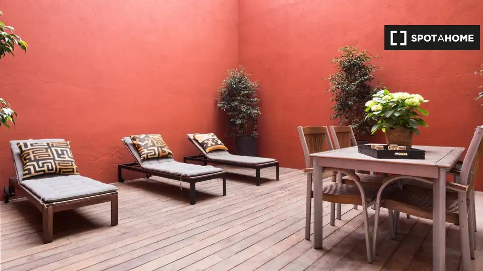 Appartamento con terrazza in affitto a Eixample, imagen 14