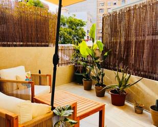 Terrace of Flat to rent in  Valencia Capital  with Air Conditioner, Terrace and Storage room
