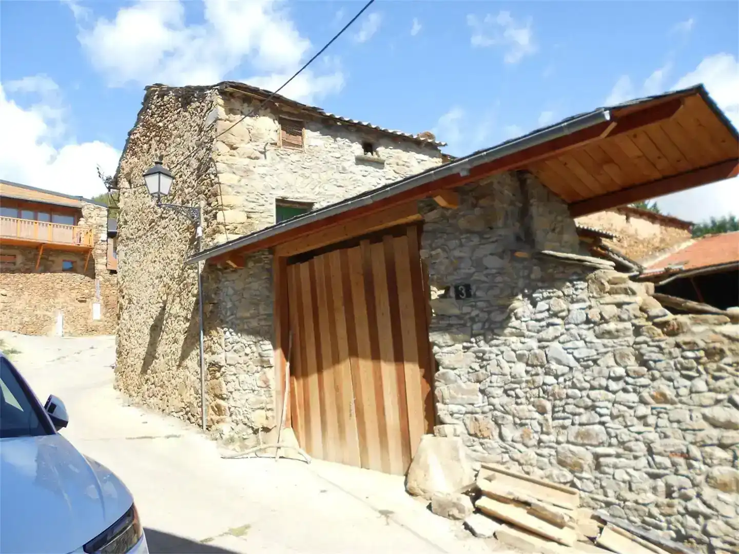 Vista exterior de Finca rústica en venda en Bellver de Cerdanya