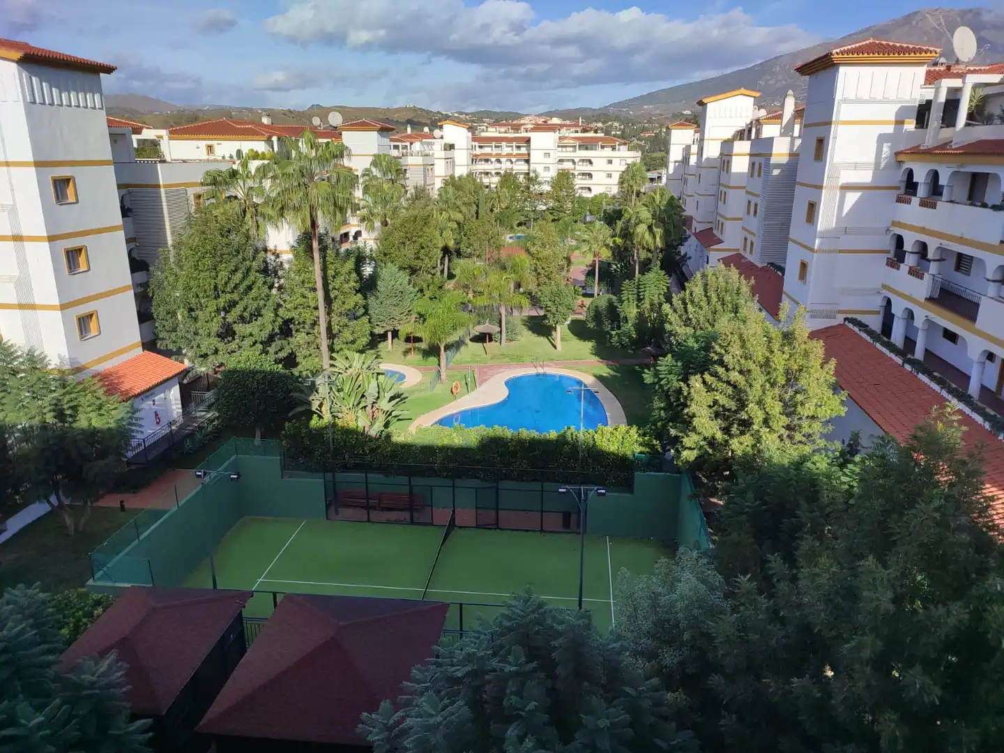Piscina de Àtic de lloguer amb opció a compra en Mijas amb Aire condicionat, Terrassa i Moblat