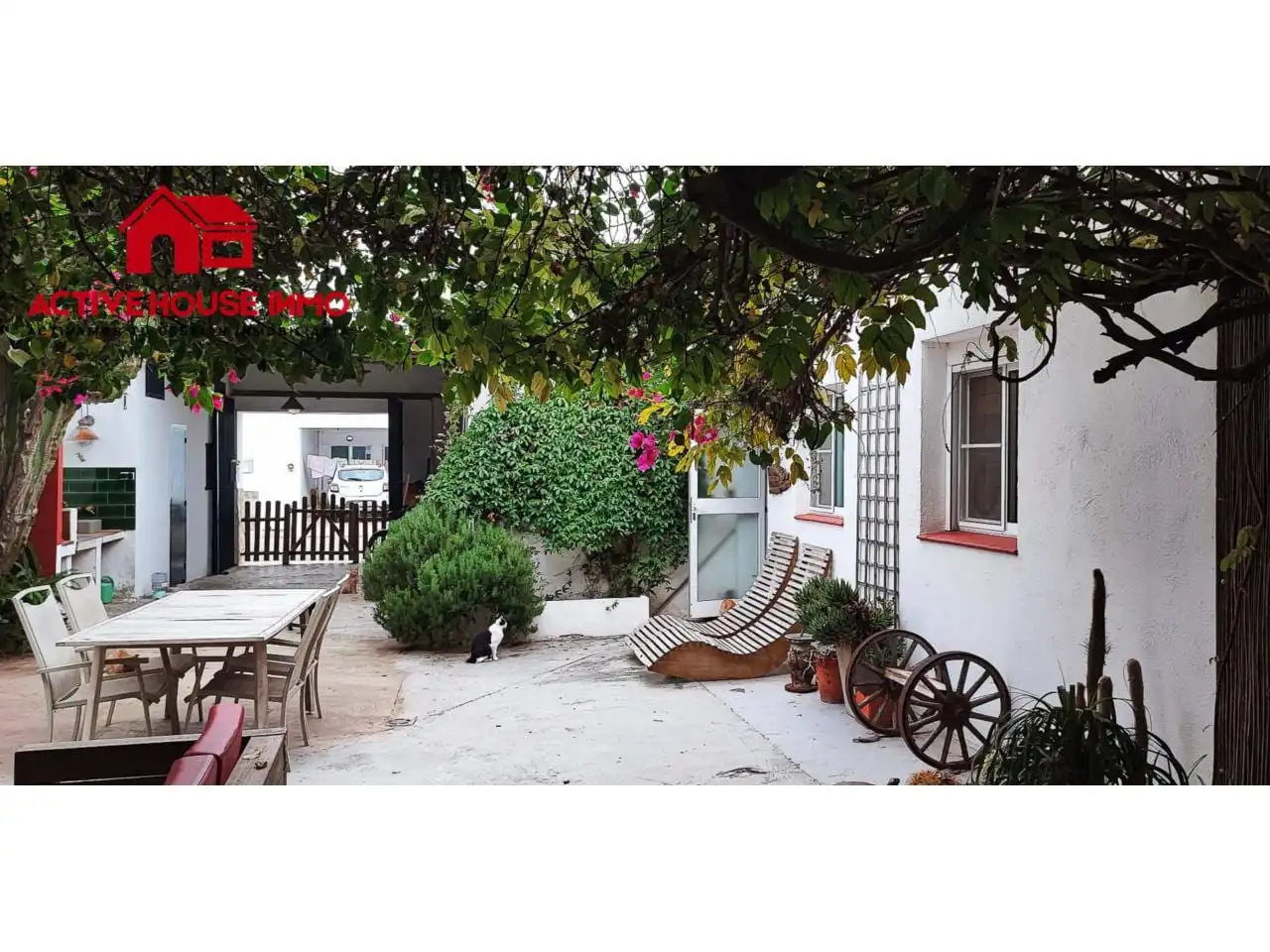 Terrassa de Casa o xalet en venda en Amposta amb Aire condicionat, Jardí privat i Terrassa