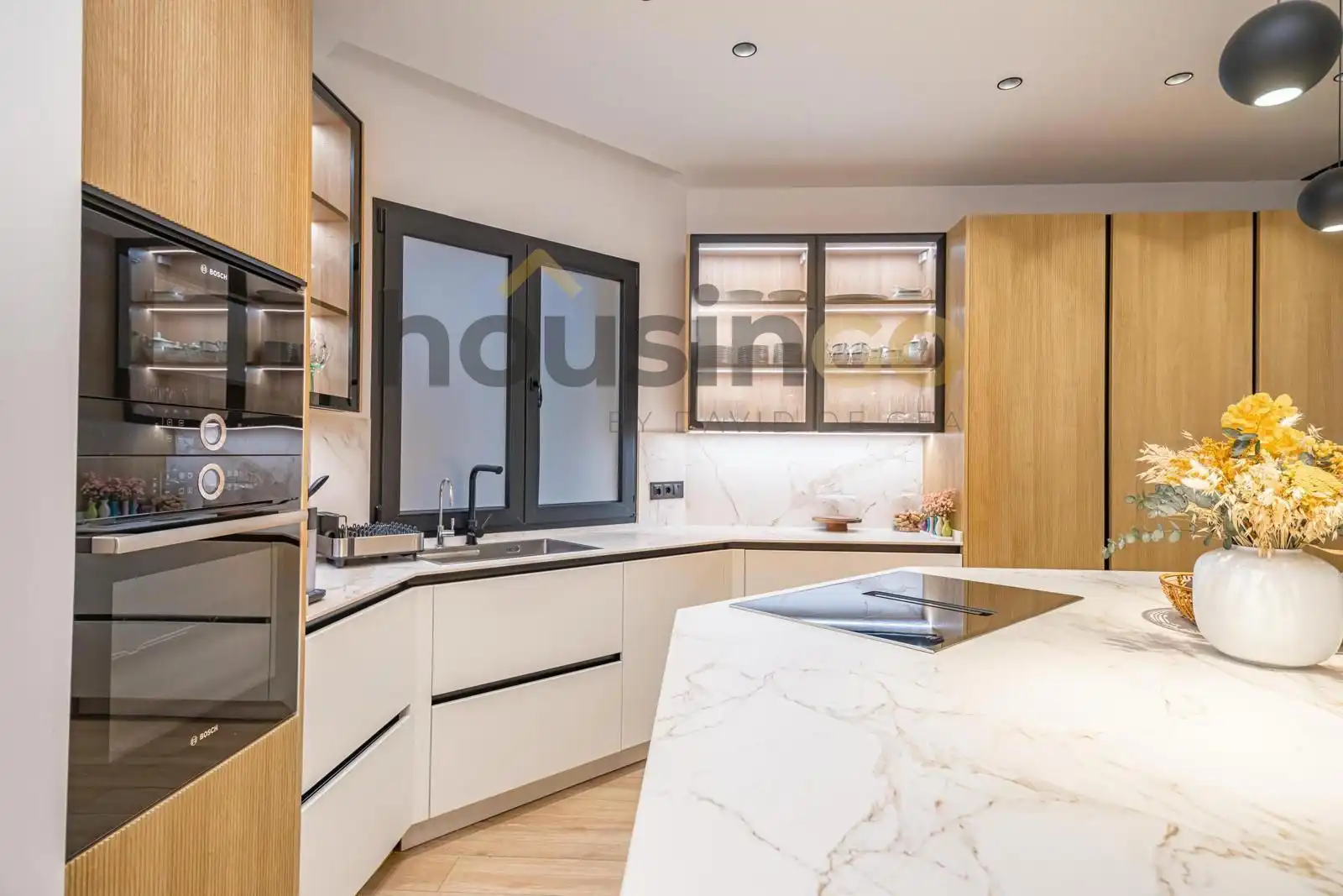 Küche von Wohnung zum Verkauf in Madrid mit Heizung, Terrasse und Abstellraum