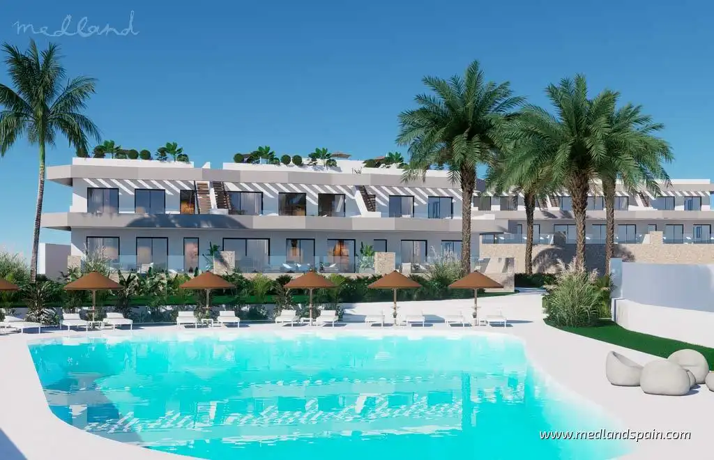 Apartment with pool for sale in Balcón de Finestrat - Terra Marina, imagen 7