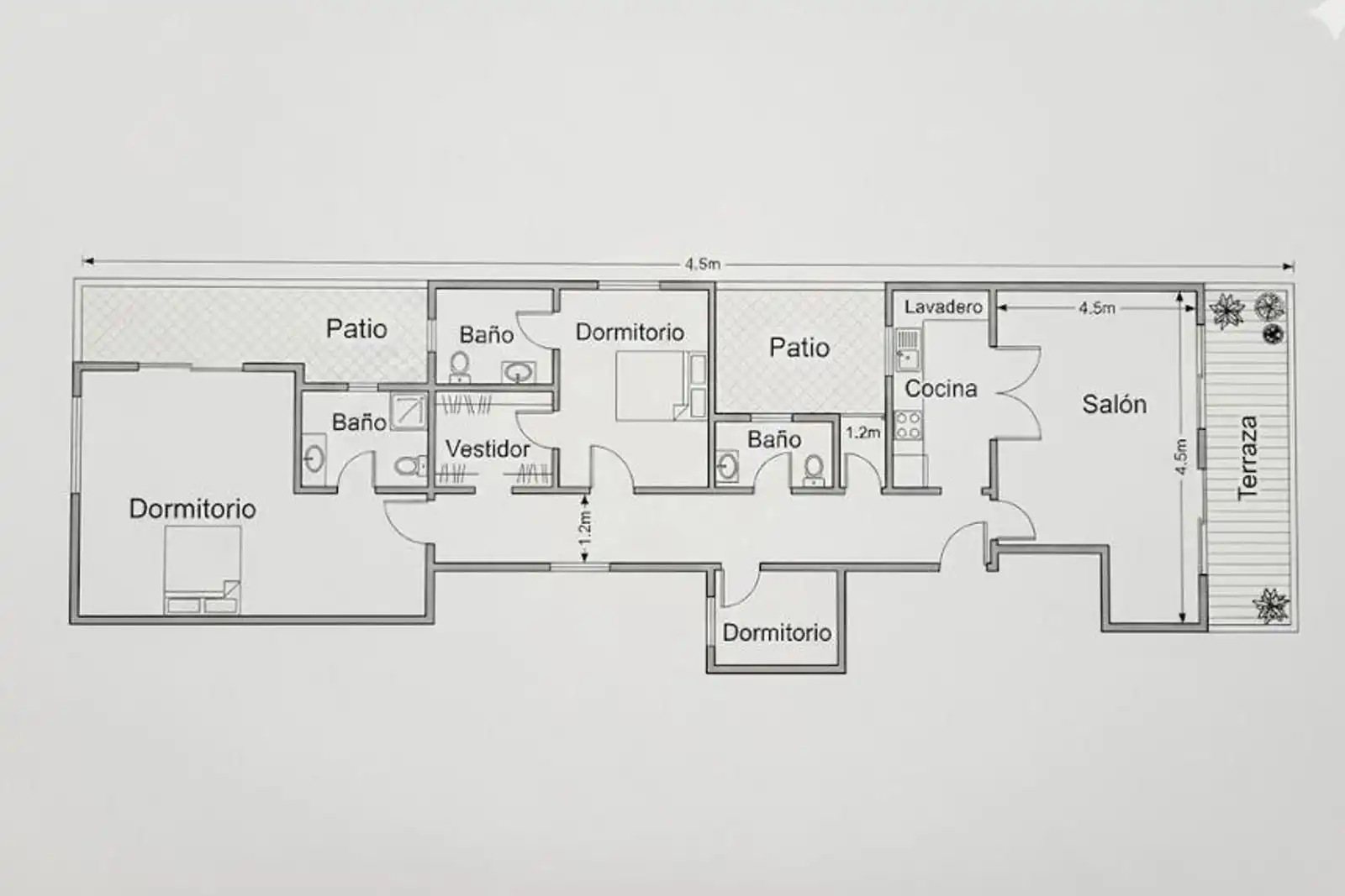Piso en venta en Córdoba con Aire acondicionado, Calefacción y Terraza