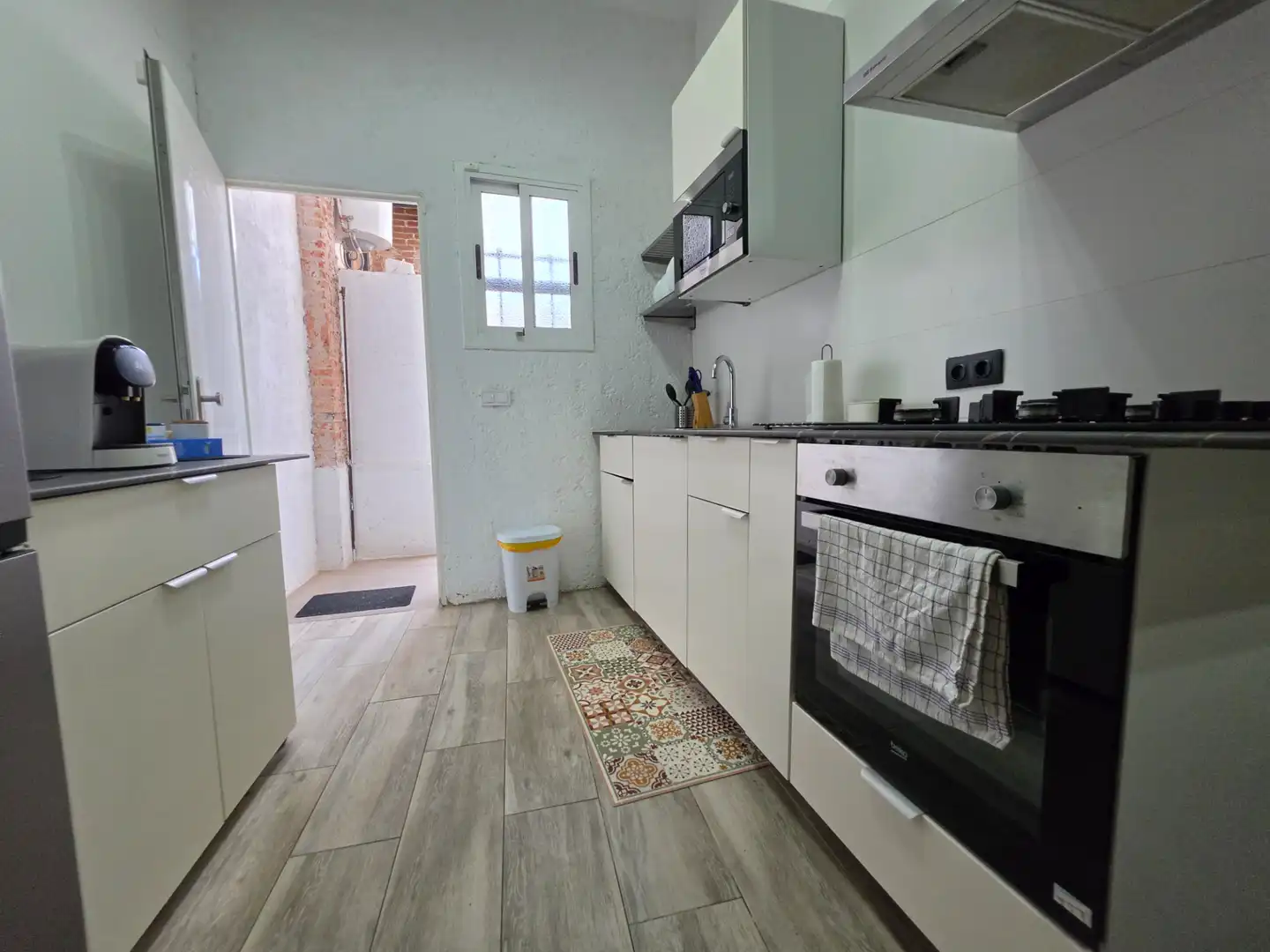 Cocina de Casa adosada en venta en Badalona con Aire acondicionado, Calefacción y Terraza
