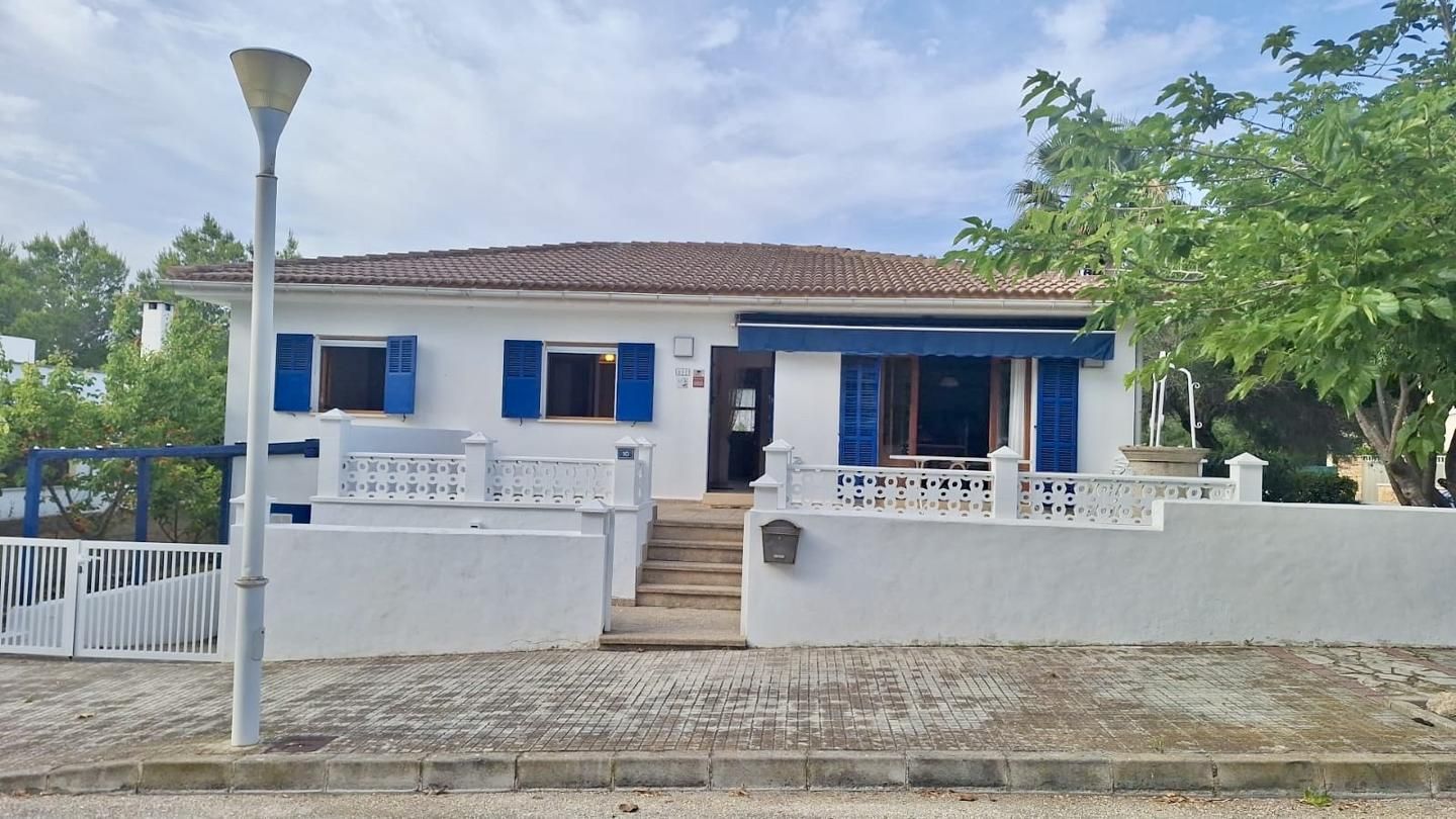 Exterior view of House or chalet for sale in Santa Margalida  with Air Conditioner, Private garden and Terrace