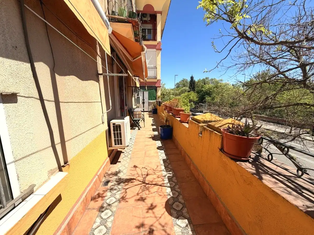 Exterior view of Flat for sale in Madrid  with Air Conditioner, Heating and Terrace