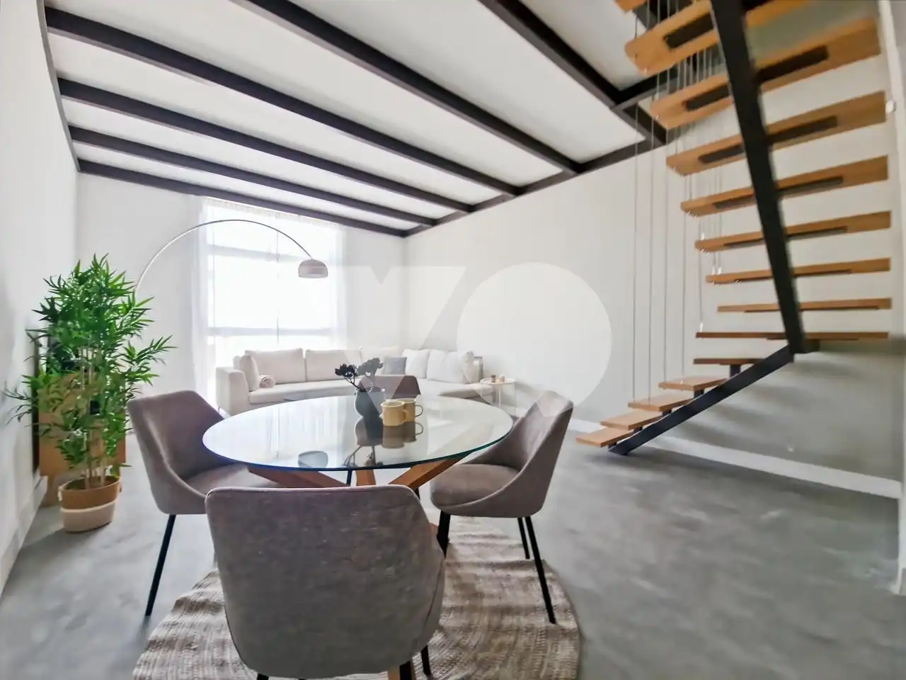 Sala de estar de Dúplex en venta en Madrid con Aire acondicionado y Calefacción